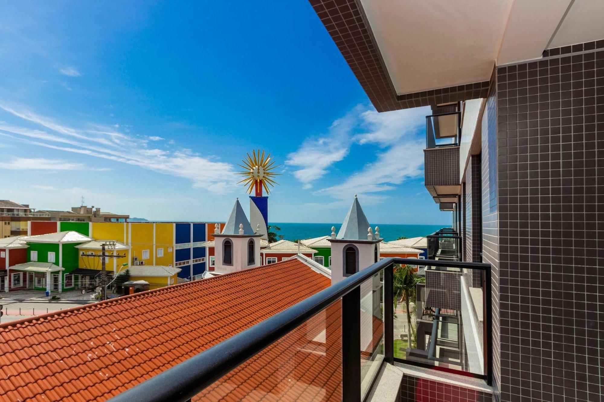 Aion Suites 205 - Lindo Apartamento Com Vista Para O Mar, A 60M Da Praia De Bombinhas, Com Piscina E Academia No Rooftop. 외부 사진